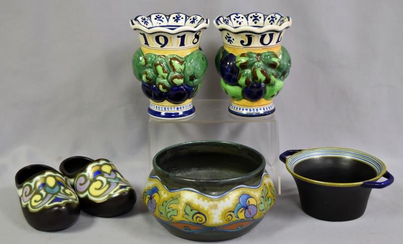 Collection of Danish & Holland Pottery (1 of 1)