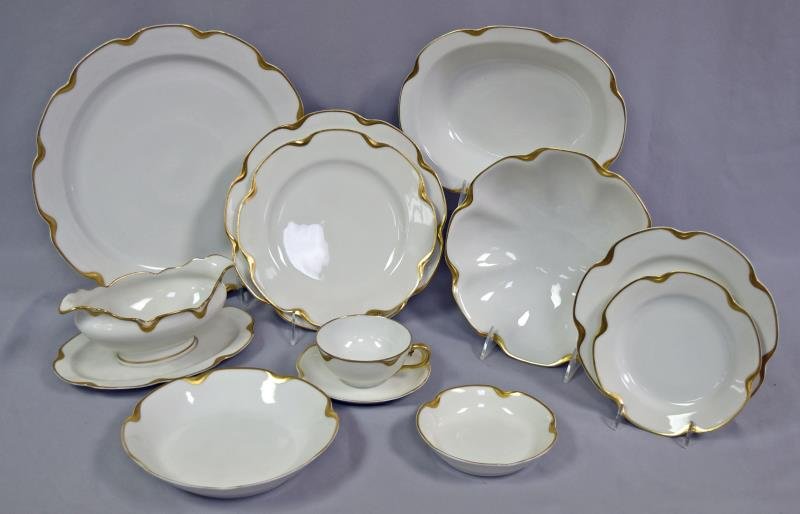 Haviland Silver Anniversary #19 with Gold Trim China (1 of 1)