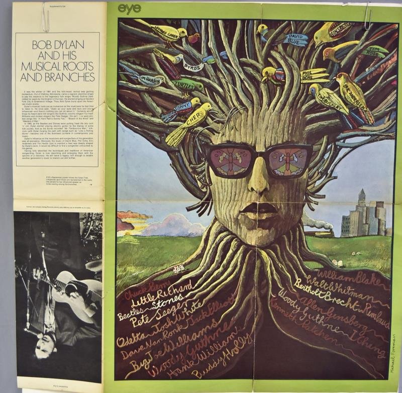 Eye Magazine Bob Dylan Musical Roots Poster (1 of 2)