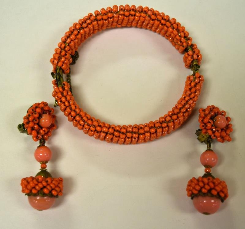 Miriam Haskell Demi-Parure Set (1 of 2)