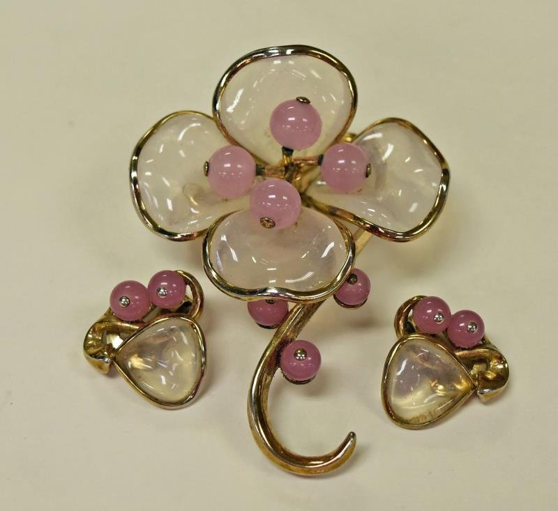 Vintage Trifari Demi-Parure (1 of 1)