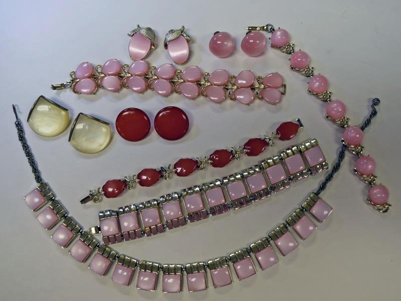 Mid-Century Optic Demi-Parure Sets (1 of 5)