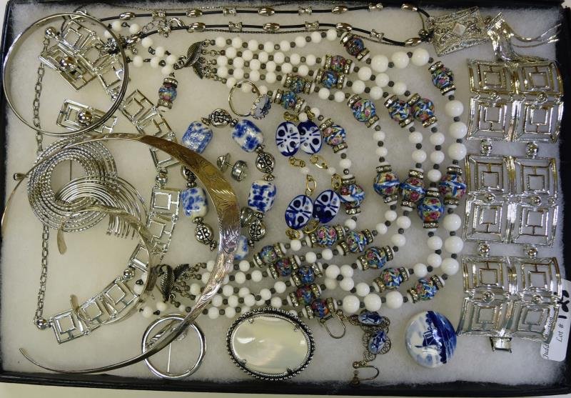 A Group of Silvertone Jewelry (1 of 4)