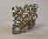 14 K Yellow Gold and Blue Topaz Ring