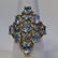 14 K Yellow Gold and Blue Topaz Ring - 2