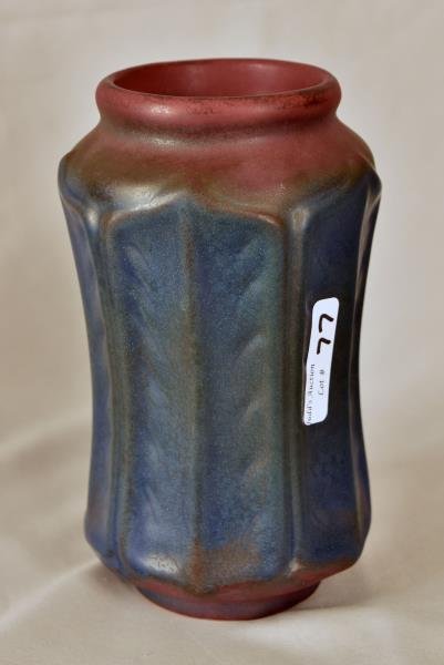 Van Briggle Tobacco Leaf Vase (1 of 3)