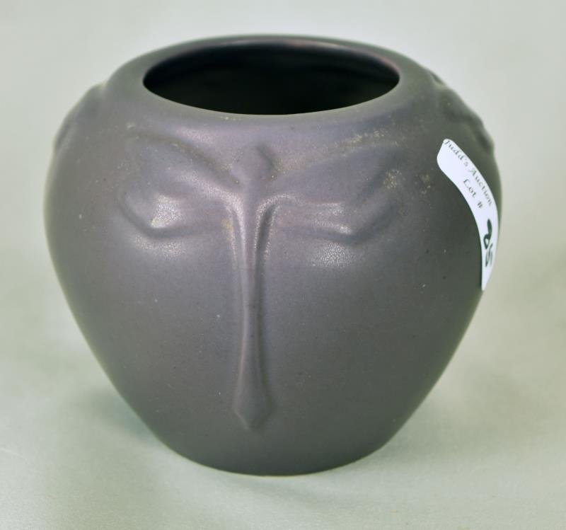 Van Briggle Dragon Fly Rose Bowl (1 of 3)