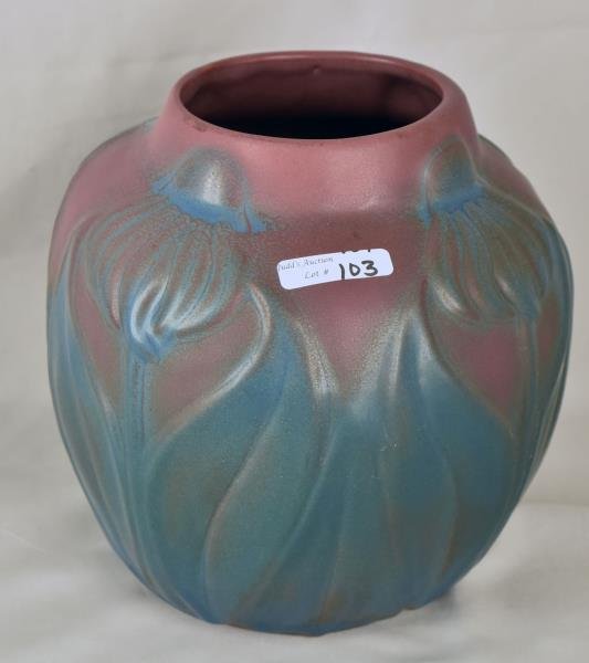 Van Briggle Large Flower Vase (1 of 3)