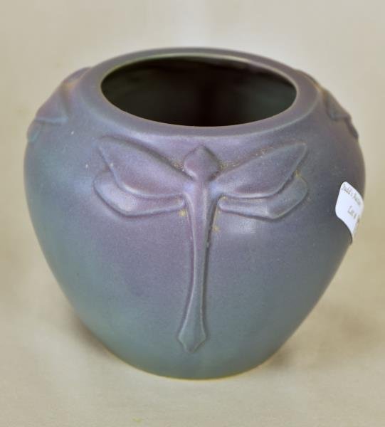 Van Briggle Dragon Fly Vase (1 of 3)
