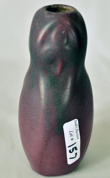 Van Briggle Three Leaf Vase (1 of 5)