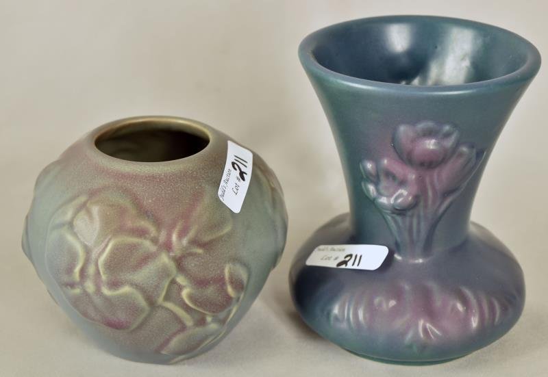 Contemporary Van Briggle Vases (1 of 3)