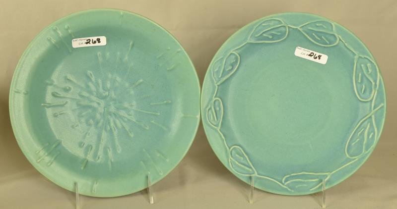 Van Briggle Fred Wills Decorated Plates (1 of 4)