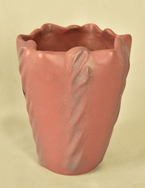 Van Briggle Braided Sides Vase (1 of 4)