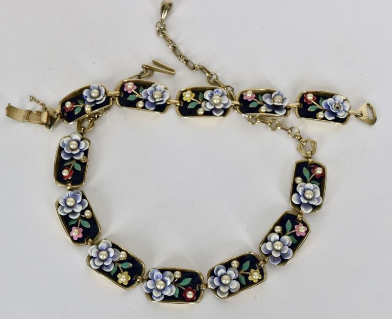 Vintage Alice Necklace & Bracelet Both pieces are: Both pieces are marked Alice.