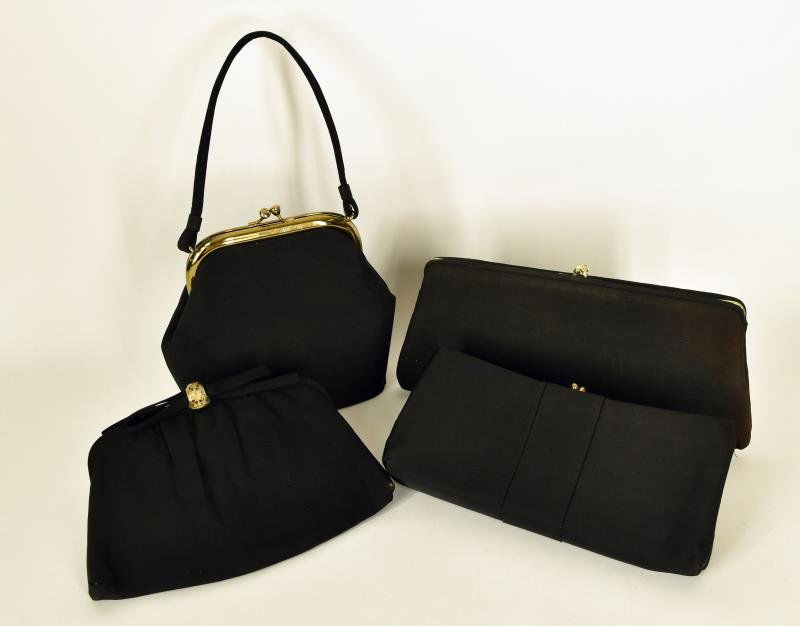 Group of Four Vintage Cloth Evening Bags Consisting of (1 of 1)