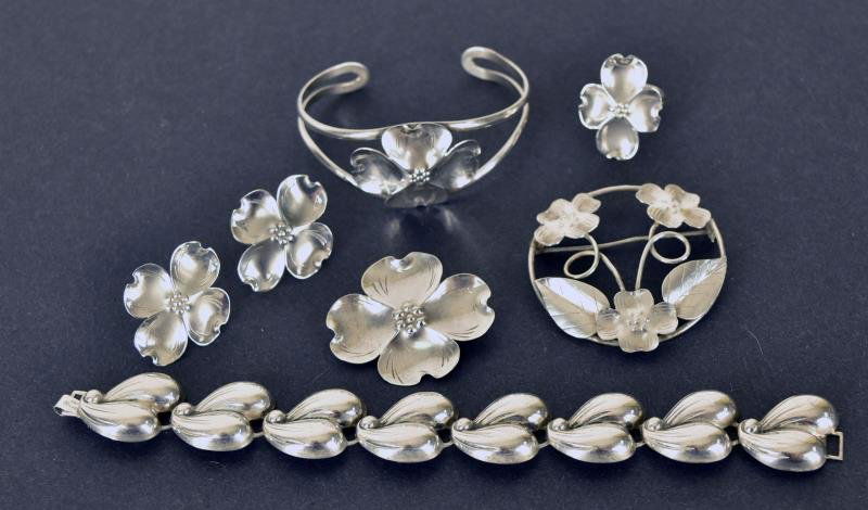 Stuart Nye Sterling Demi-Parure Set Consisting of (1 of 2)
