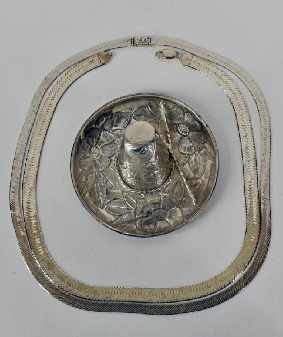 Three Pieces Of Sterling Jewelry (1 of 2)