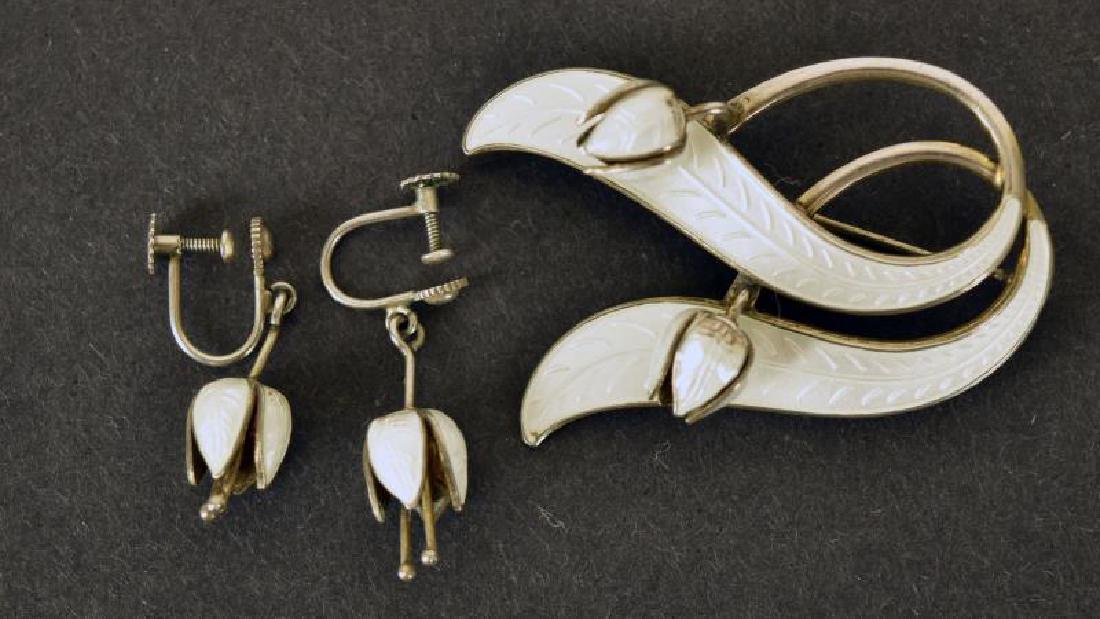 Aksel Holmsen Sterling Silver Demi-parure Set (1 of 4)