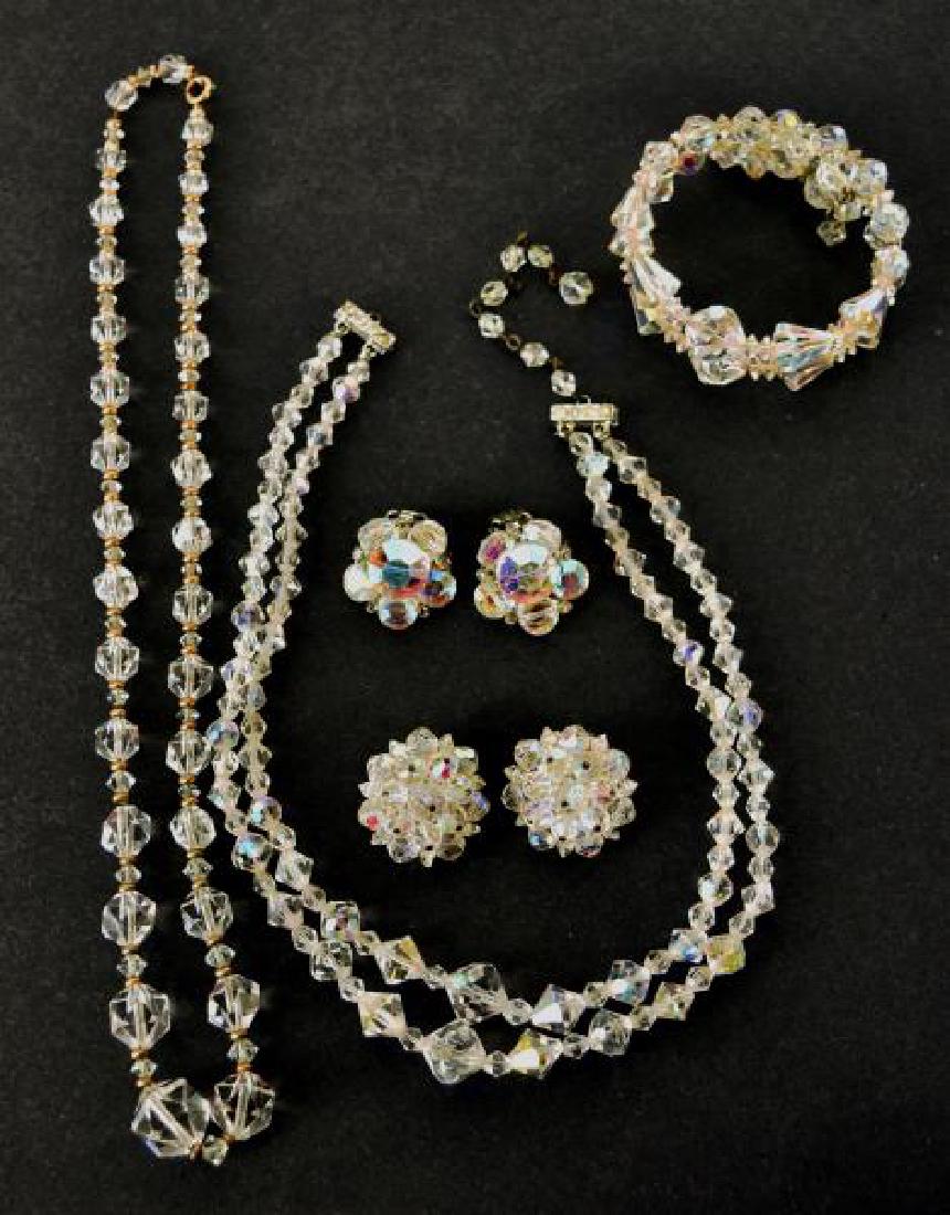 Vintage Crystal Aurora Borealis Jewelry (1 of 2)