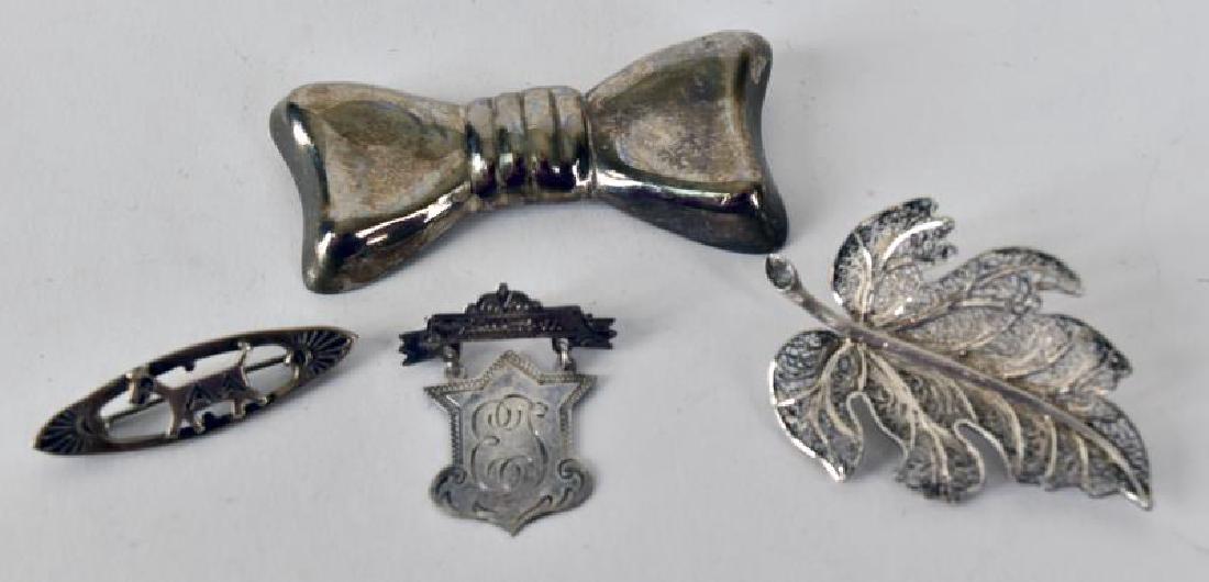 Four Sterling Silver Pins (1 of 1)