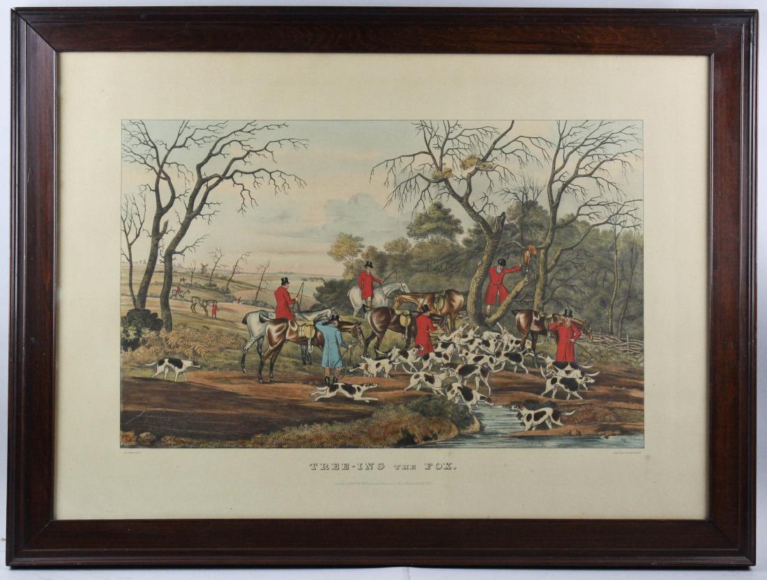 AFTER R. ALKEN (BRITISH, 19TH CENTURY) FULL CRY, GOING (1 of 5)