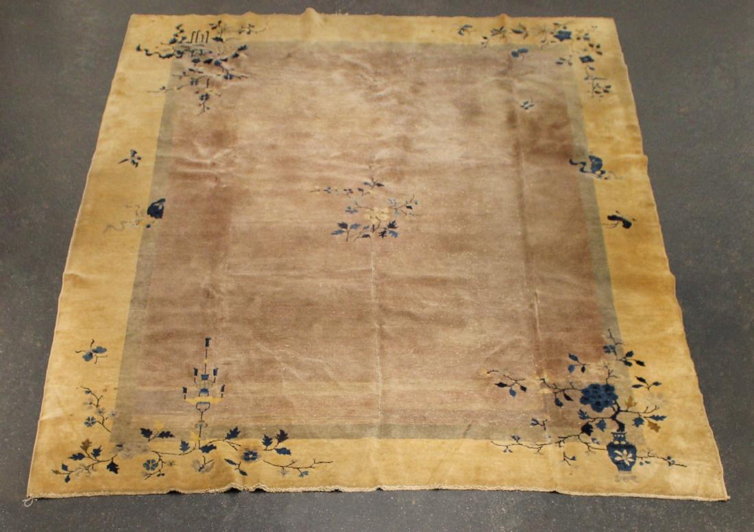 LARGE CHINESE NICHOLS WOOL RUG (1 of 7)
