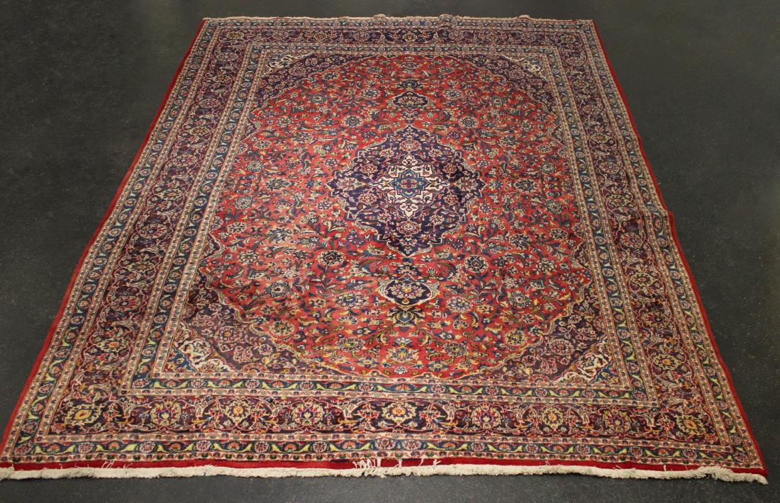 LARGE PERSIAN HERIZ ORIENTAL WOOL RUG (1 of 5)