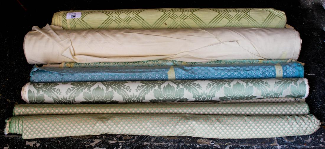 SEVEN PARTIAL BOLTS OF UPHOLSTERY AND DRAPERY FABRICS (1 of 5)