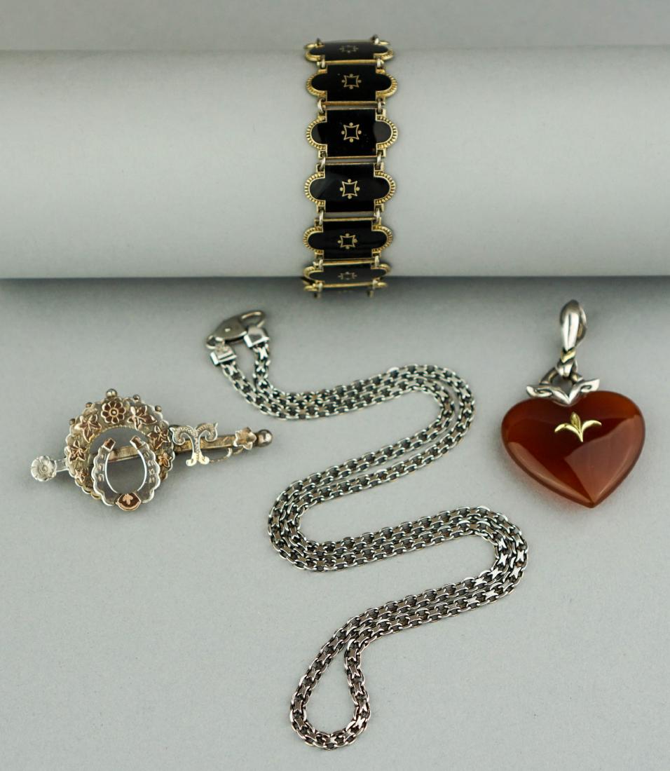 COLLECTION OF MIXED METALS JEWELRY (1 of 7)