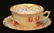 282: 52pc ANTIQUE AHRENFELDT PORCELAIN DINNERWARE - 7