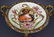 231: ART NOUVEAU SEVRES PLATE IN ENAMELED BRONZE MOUNT