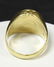 126A: CHINESE 22K YELLOW GOLD APPLE GREEN JADE - 4
