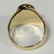 124: 18K YELLOW GOLD AND GEM JADEITE DRAGONS RING - 6