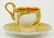 47: EXQUISITE AND RARE MEISSEN SWAN CUP & SAUCER SET