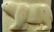 270A: 19th C SIBERIAN CARVED BONE LIDDED POLAR BEAR BOX - 5