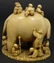 167: ANTIQUE CHINESE CARVED IVORY ELEPHANT GROUP - 3