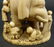 167: ANTIQUE CHINESE CARVED IVORY ELEPHANT GROUP - 5