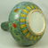 550: 18TH CENTURY CHINESE GREEN ENAMEL DRAGON VASE - 8