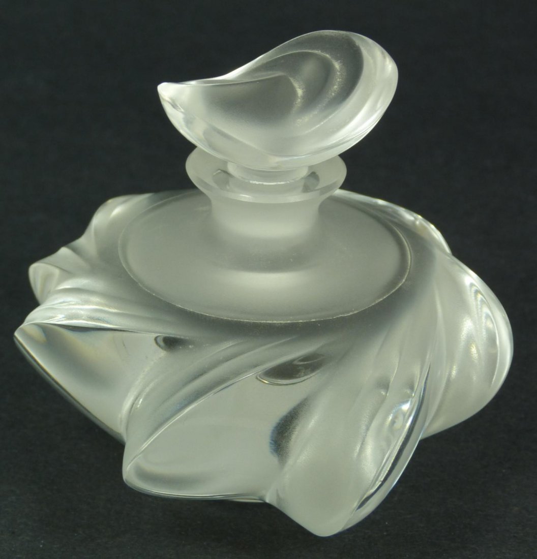 12 LALIQUE FRANCE CRYSTAL SAMOA PERFUME BOTTLE Jun 23, 2012 Elite