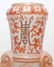 255: CHINESE PORCELAIN ENAMELED ELEPHANT MOTIF VASE - 4