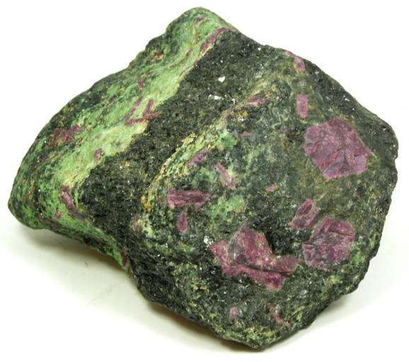 Uncarved Ruby Zoisite Boulder Stone