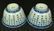 181: Pr 19th C CHINESE BLUE & WHITE PORCELAIN TEA BOWLS - 8