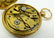 ANTIQUE L'EPINE FRENCH 18K YG POCKET WATCH - 9