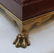 19th C FRENCH BRONZE & RED MARBLE MANTEL CLOCK - 5