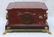 19th C FRENCH BRONZE & RED MARBLE MANTEL CLOCK - 8