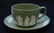 49 WEDGWOO GREEN JASPERWARE DINNERWARE PIECES - 3