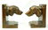PAIR VINTAGE NUART METAL BOOKENDS - 2