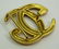 VINTAGE GUCCI ITALY GOLD TONE BELT BUCKLE - 3