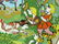 PAIR OF BJORN WIINBLAD ROSENTHAL FAIRYTALE PLATES - 2