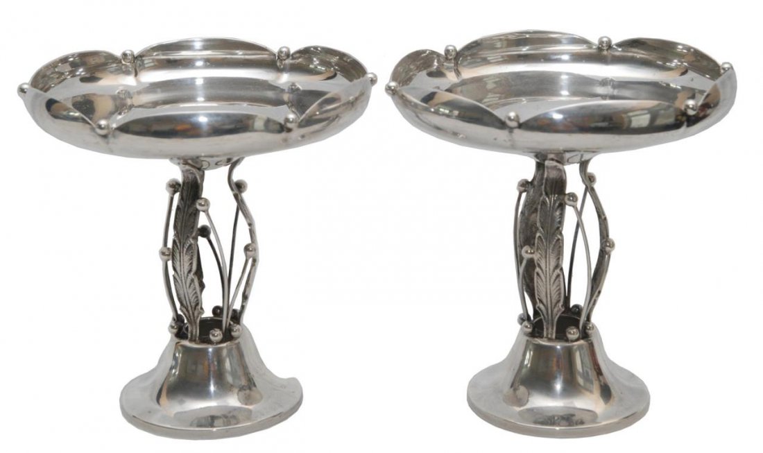 Pr WOODSIDE STERLING SILVER TAZZA COMPOTES (1 of 6)
